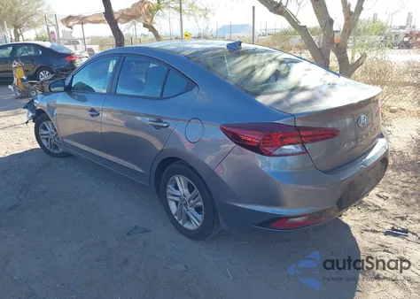 2019 Hyundai Elantra Sel from USA, damaged, VIN 5NPD84LF4KH451505